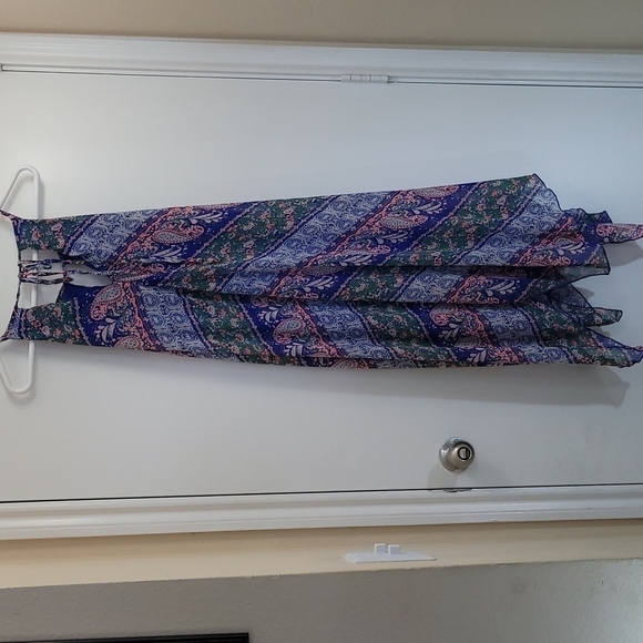 A'gaci  Sleeveless Boho Maxi Dress Size Medium - Picture 2 of 8